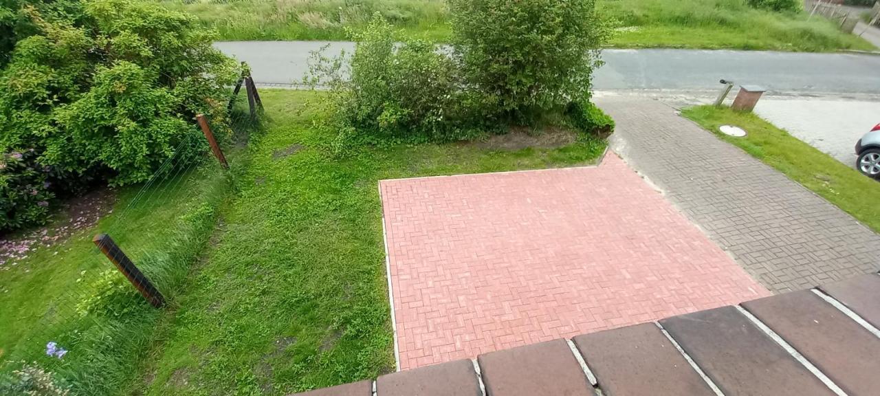 Apartamento Zum Kranichblick Glinstedt Exterior foto